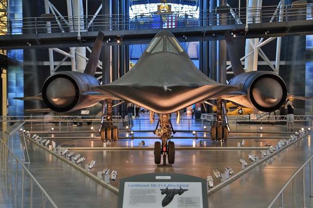 Máy bay do thám không người lái Blackbird SR-71 được chế tạo năm 1962