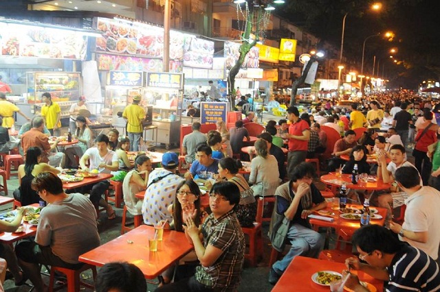 Con phố ẩm thực hút du khách ở Malaysia