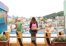 Ngôi làng nghèo ở Busan trở thành nơi sáng tác nghệ thuật