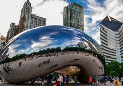 Khám phá “Cổng Mây”  – chiếc gương kỳ diệu ở Chicago