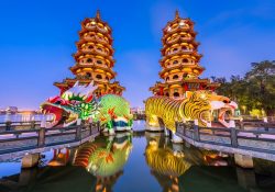 Tháp Long Hổ điểm tham quan ấn tượng ở xứ Đài