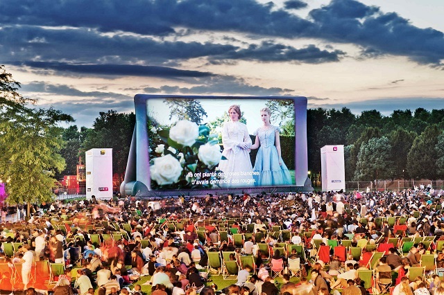Trải nghiệm xem phim ở Parc de la Villette