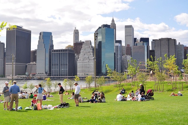 Công viên cầu Brooklyn là điểm đến được nhiều người yêu thích