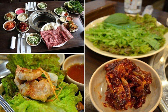 Quán Mapi Sutbul Galbi nổi tiếng với món thịt bò nướng wangeng galbi