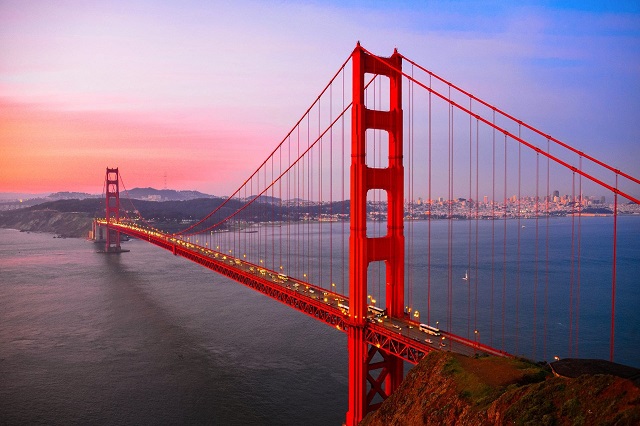 Cầu Vồng Vàng – Golden Gate Bridge