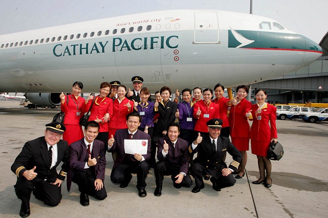 Cathay Pacific hãng hàng không đạt chất lượng năm sao với chất lượng phục vụ đẳng cấp
