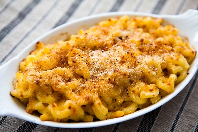 Mac and cheese là món ăn độc đáo ở Dallas