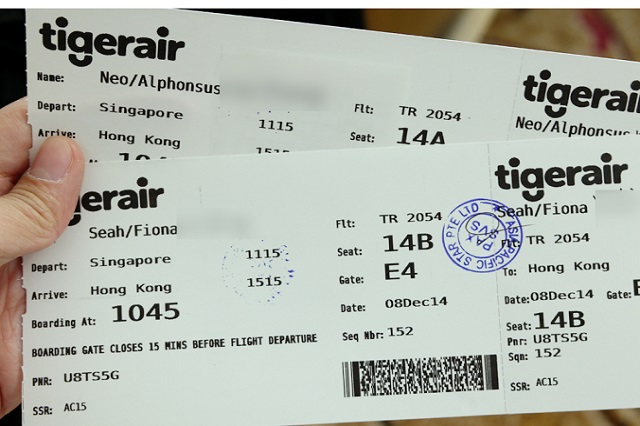 Bạn sẽ được thay đổi tên, thời gian, cũng như chuyến bay của Tiger Air
